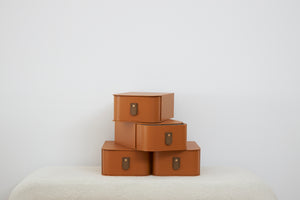 Milan Shoe Box - Caramel