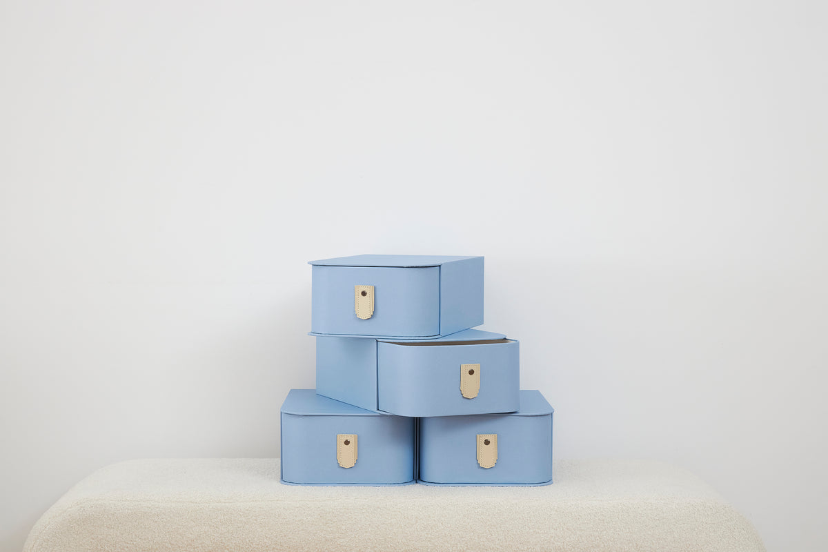Milan Shoe Box - Sky Blue