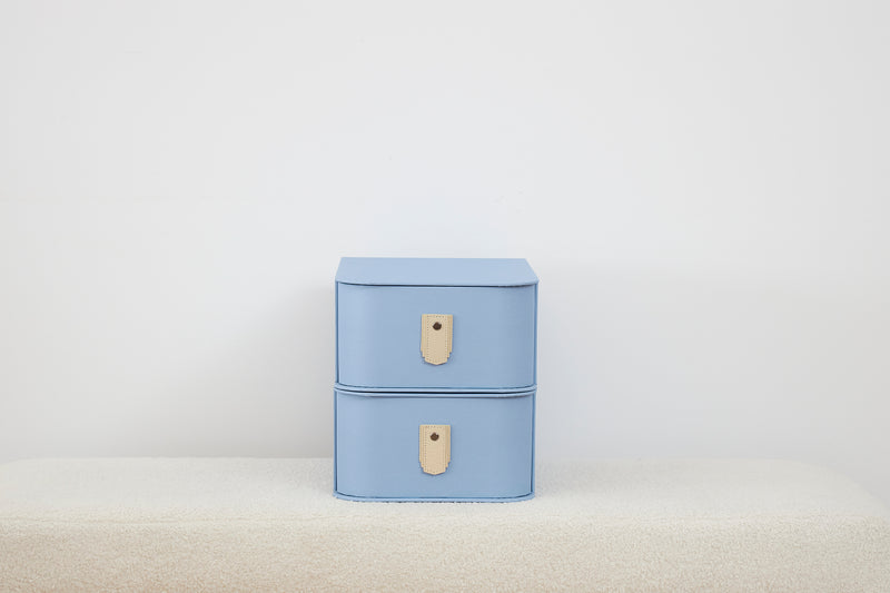 Milan Shoe Box - Sky Blue