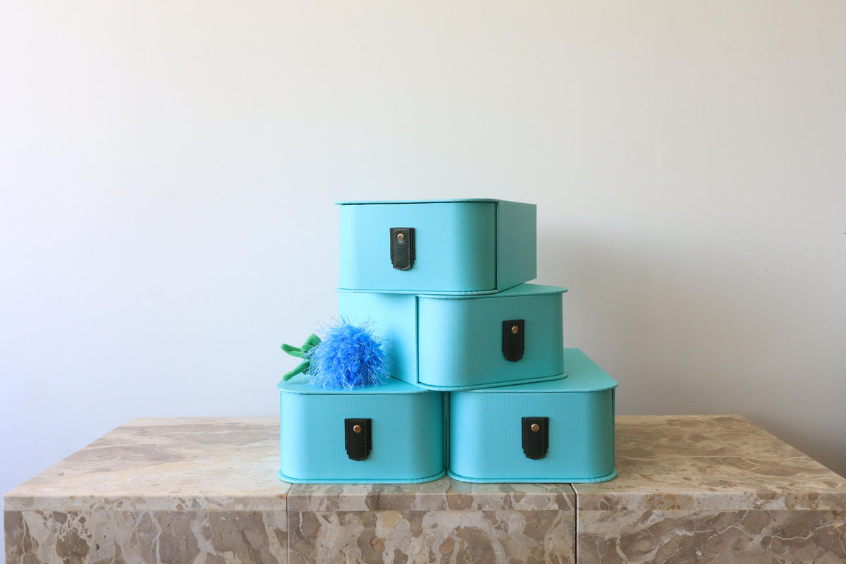 Milan Shoe Box - Sea Foam