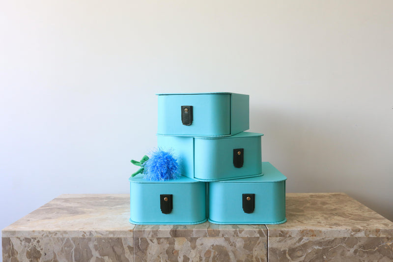 Milan Shoe Box - Sea Foam