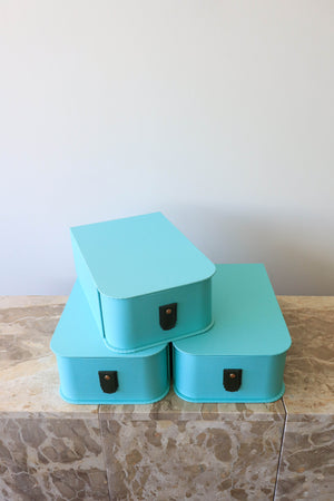Milan Shoe Box - Sea Foam
